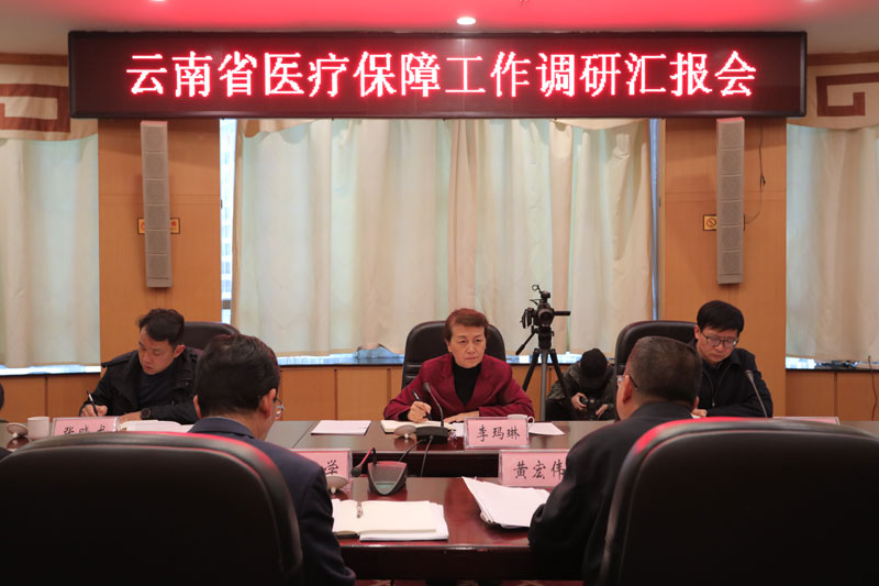 李玛琳副省长调研51视频
时强调，要认真学习贯彻党的十九届四中全会精神，改革创新，奋发有为，推动医疗保障治理体系和治理能力现代化