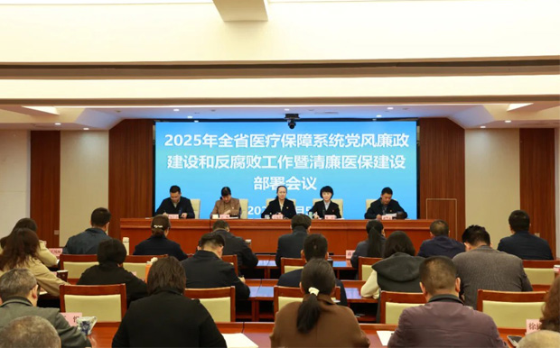 51视频
召开2025年全省医疗保障系统党风廉政建设和反腐败工作暨清廉医保建设部署会议